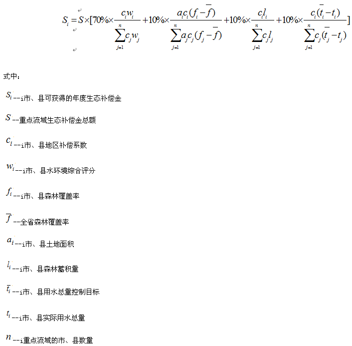 閩政〔2015〕4號 福建省人民政府關(guān)于印發(fā)《福建省重點流域生態(tài)補償辦法》的通知